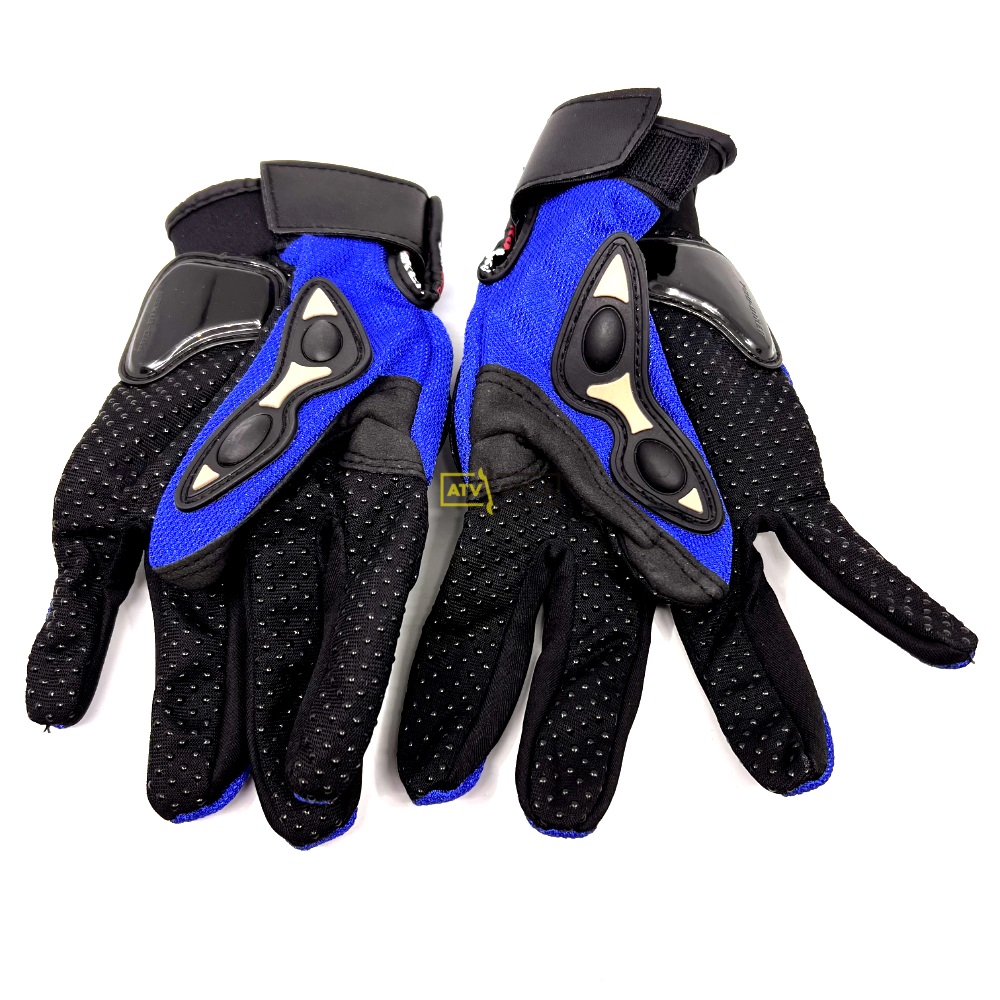 Перчатки мотоциклетные синие Pro-Biker, размер L MCS-01C_BLUE_L