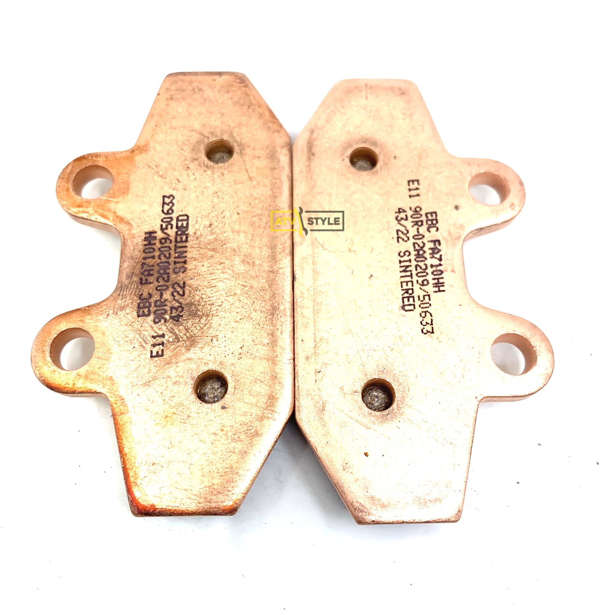 Тормозные колодки EBC Double-H Sintered 82 x 42 x 10mm FA710HH