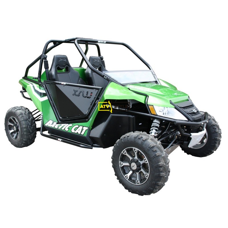 Двери алюминиевые черные для Arctic Cat Wildcat 110150501PR