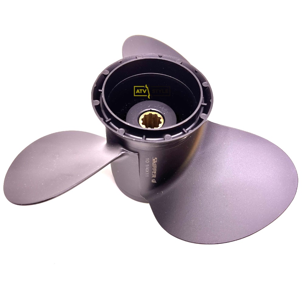 Винт гребной алюминиевый Skipper для Suzuki 25-30, 3x10 1/4"x11" SK58100-96421-019