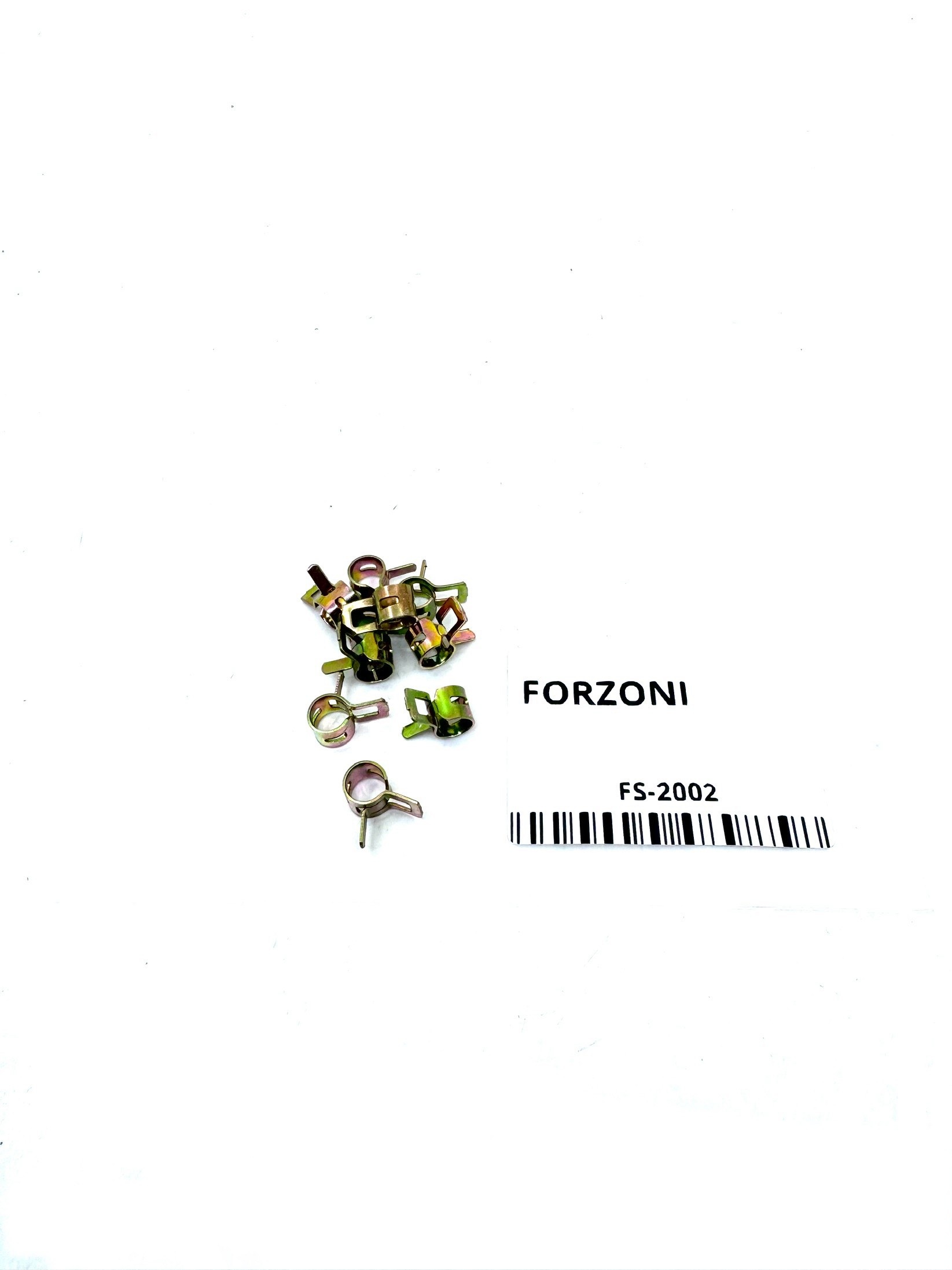 Комплект хомутов Forzoni FS-2002 7мм (10шт)
