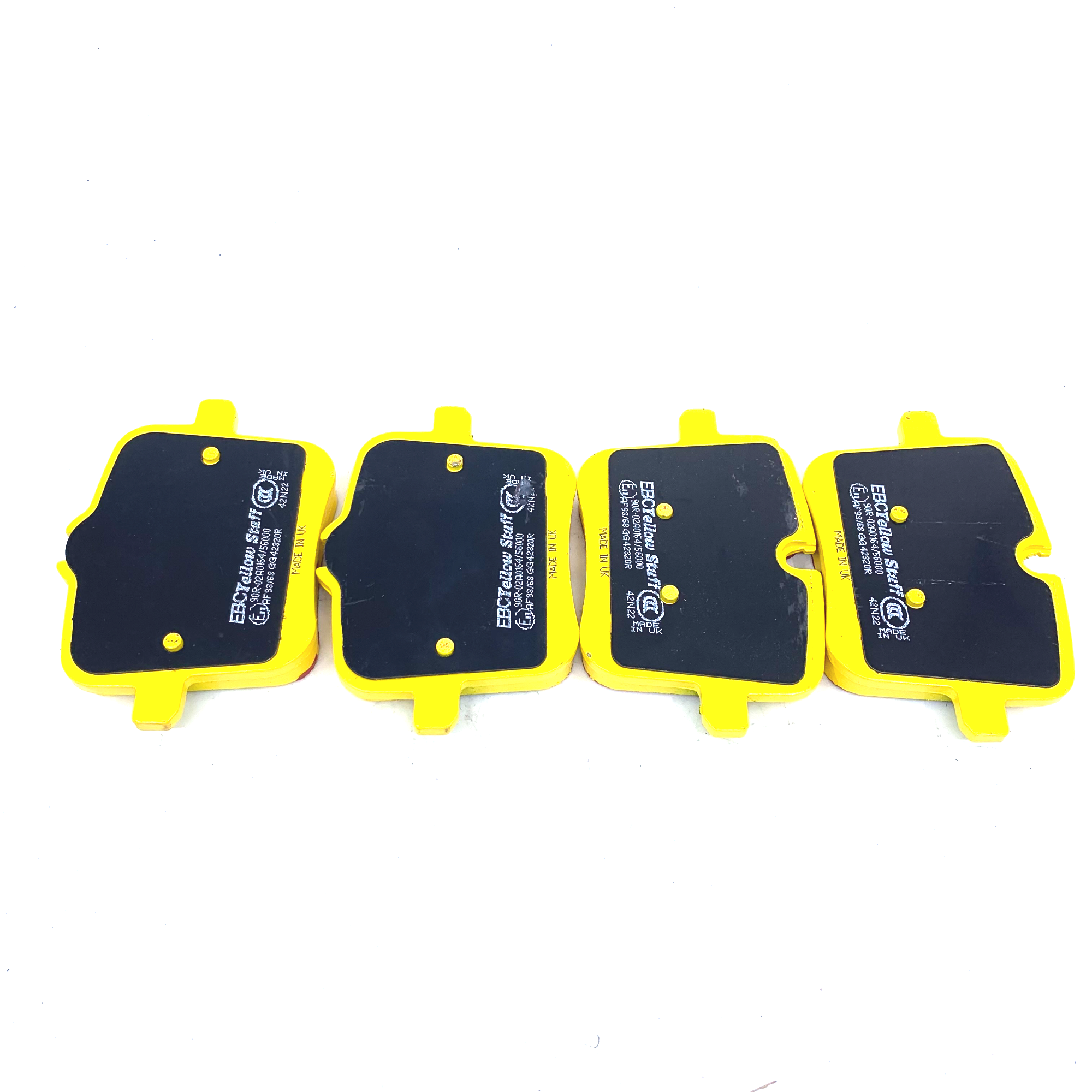 Тормозные колодки EBC Yellowstuff DP42320R
