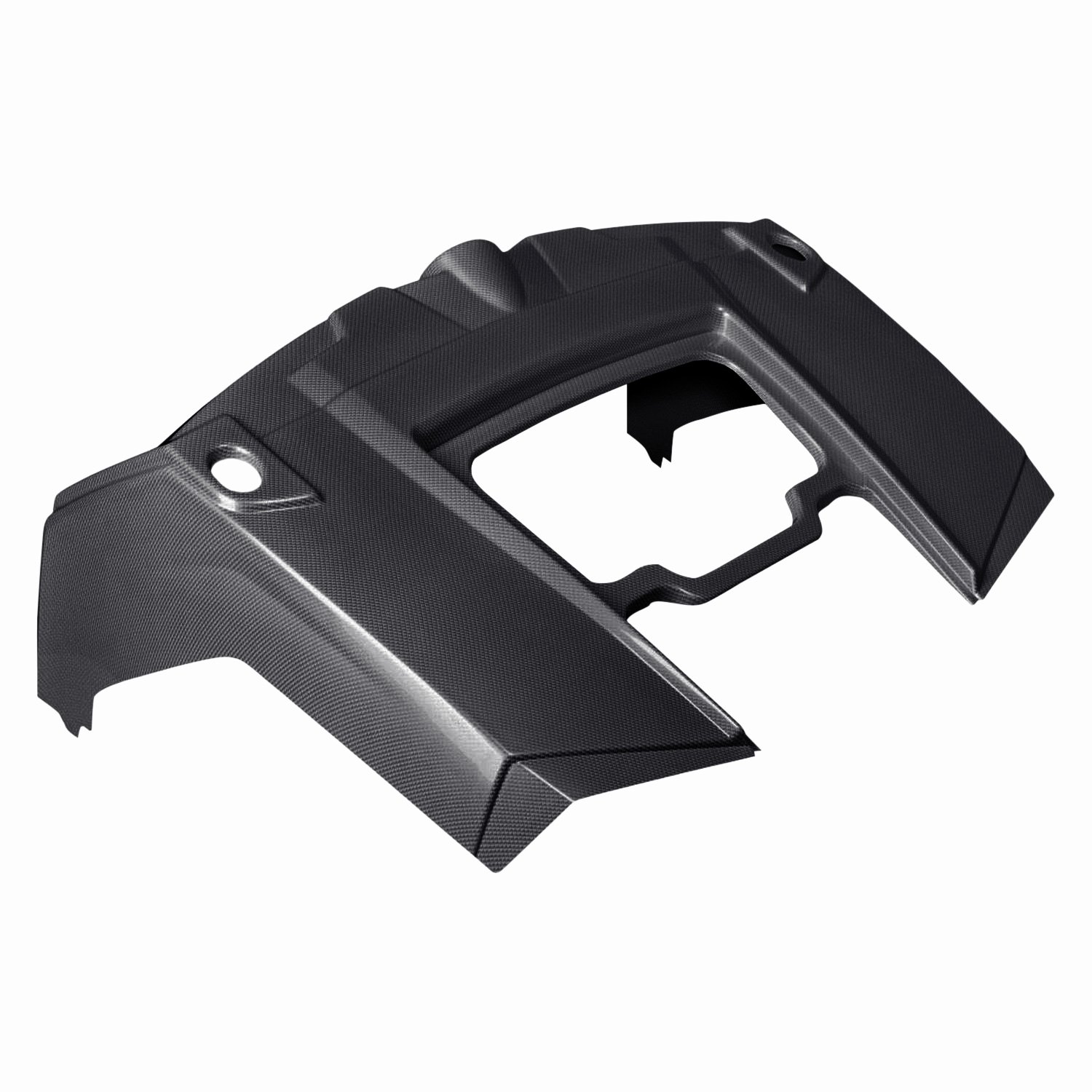 Передний пластик черный Maier Polaris RZR 800 194730