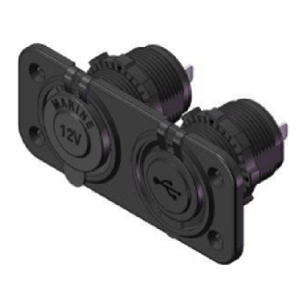 Панель прикуривателя Skipper Пластик sk-pn181sl1usb
