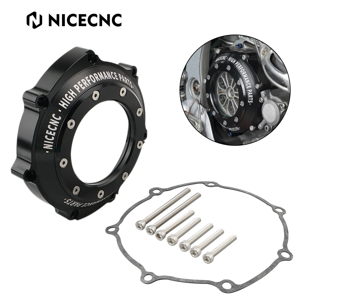 Прозрачная крышка сцепления Nicenc для Yamaha YFZ450R / YFZ450 3141017101 ( 5TG-15415-00-00 )