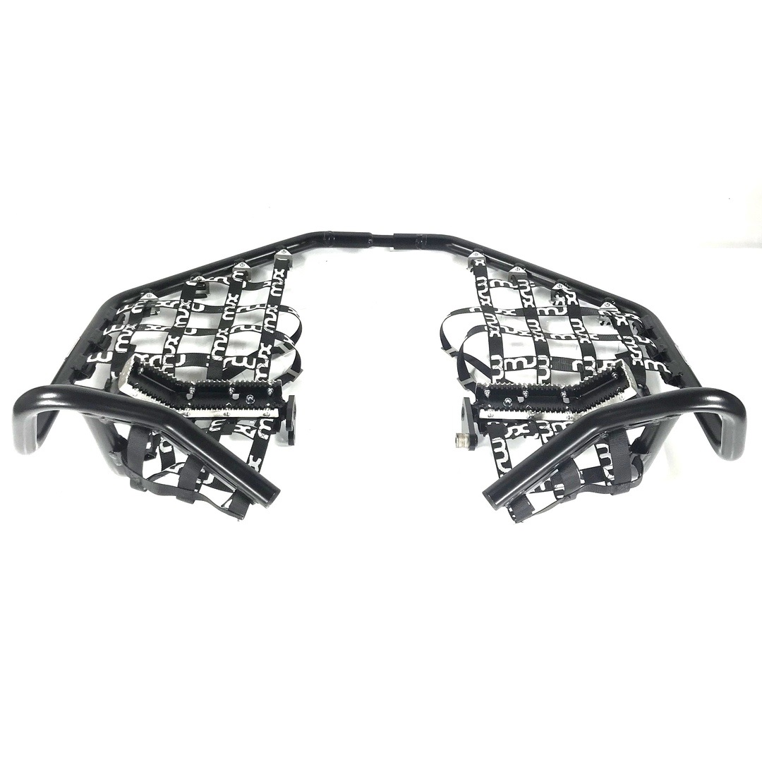 Пороги черные XRW Q1 для Yamaha Raptor 700 130050545PR