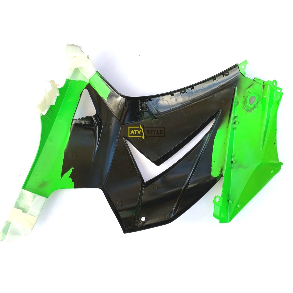 Пластик черно-зеленый правый Kawasaki 55053-5276-15R