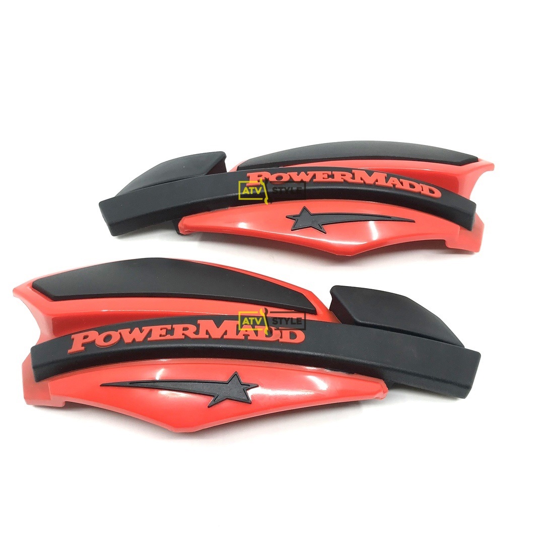 Защита рук красно-черная Powermadd 14207