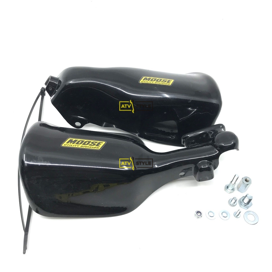 Защита рук черная Moose Suzuki Eiger, Kingquad 450/500/700/750