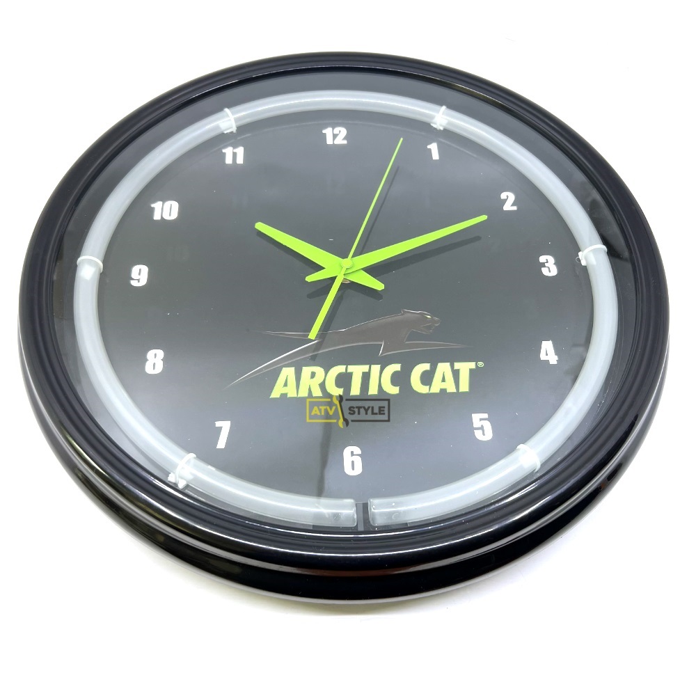 Часы с неоновой подсветкой Arctic Cat 4054-097