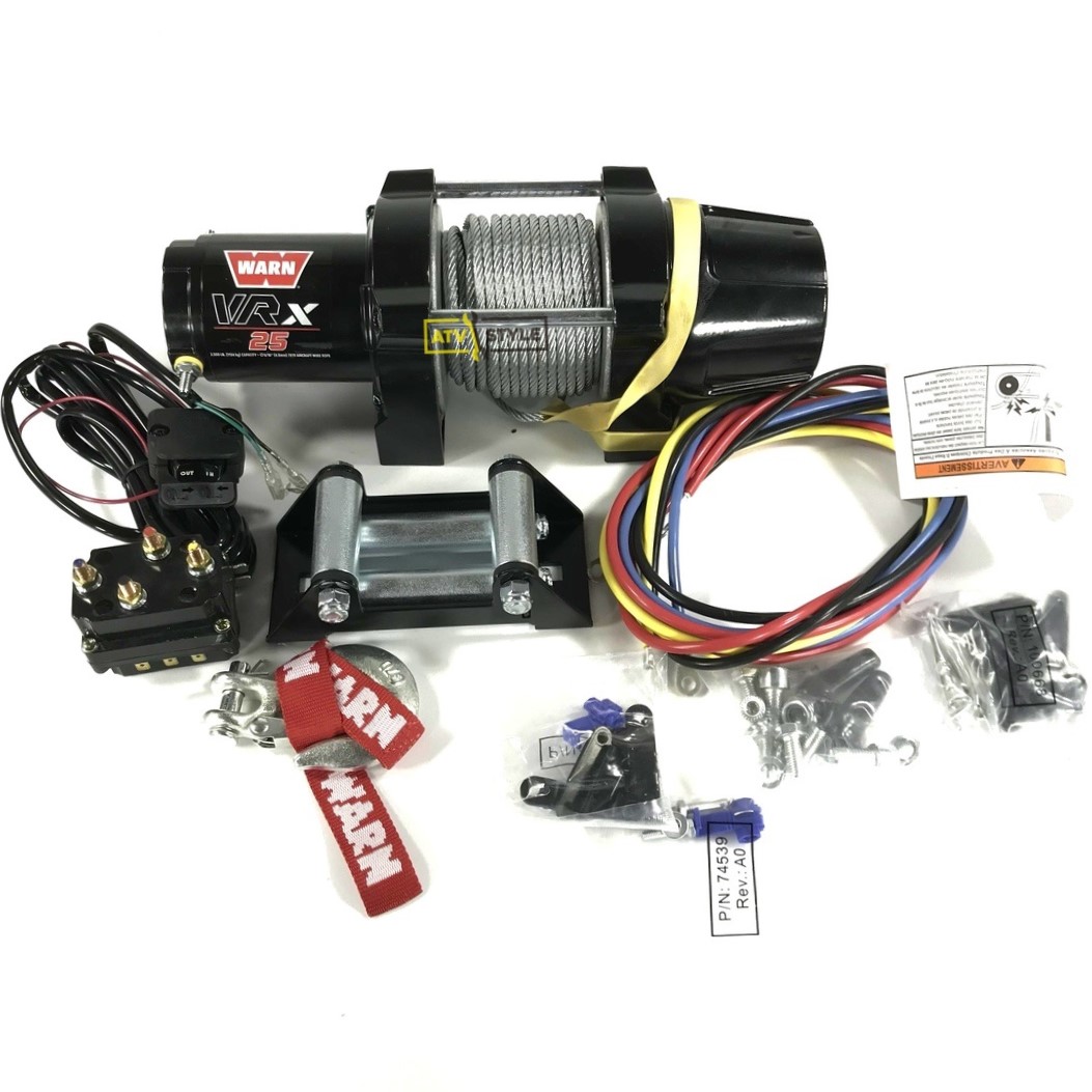 Лебедка Warn ATV VRX 25 ( стальной трос )101025
