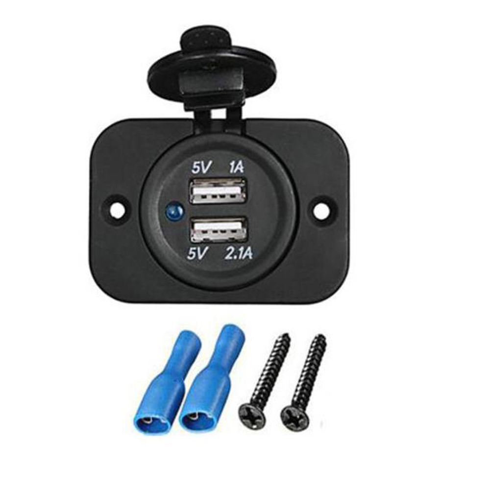 Разъем USB Skipper 5В 3.1А на панели sk-ds2113