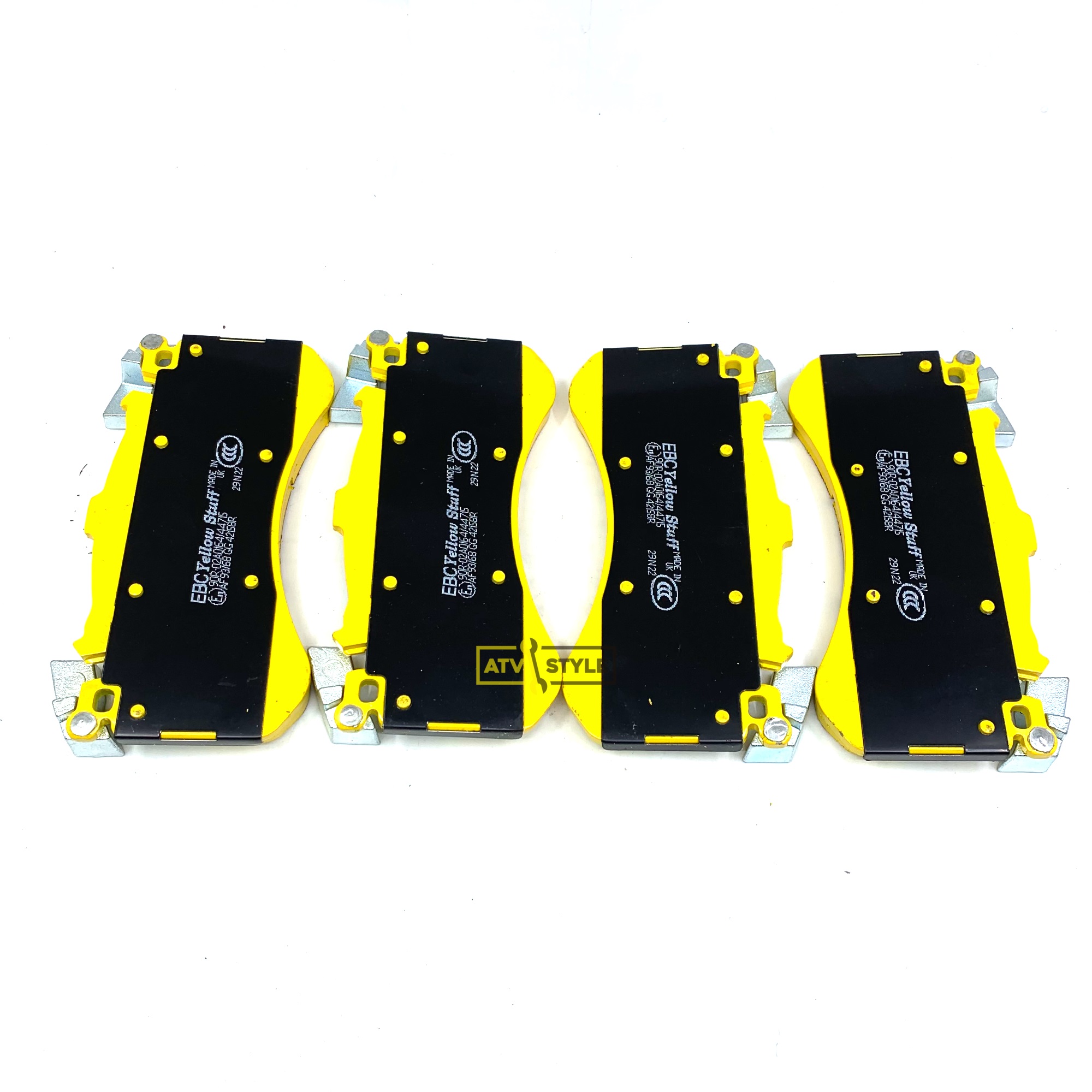 Тормозные колодки EBC Yellowstuff DP42158R
