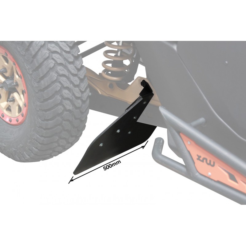 Брызговики задних рычагов Maverick X3 110102517BR