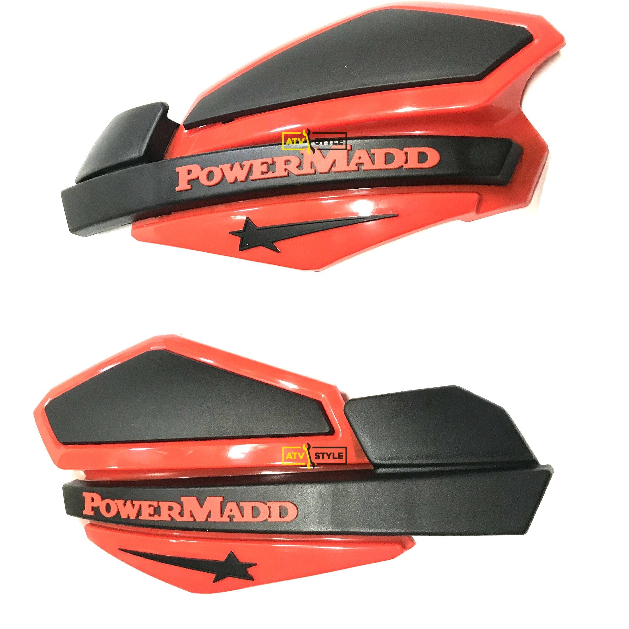 Защита рук красно-черная Powermadd 14207