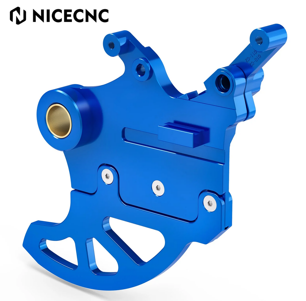 Защита тормозного диска синяя NICECNC для Yamaha YZ250/F YZ450F WR250F WR450F BDG011-BU ( 17D-25718-50-00 )