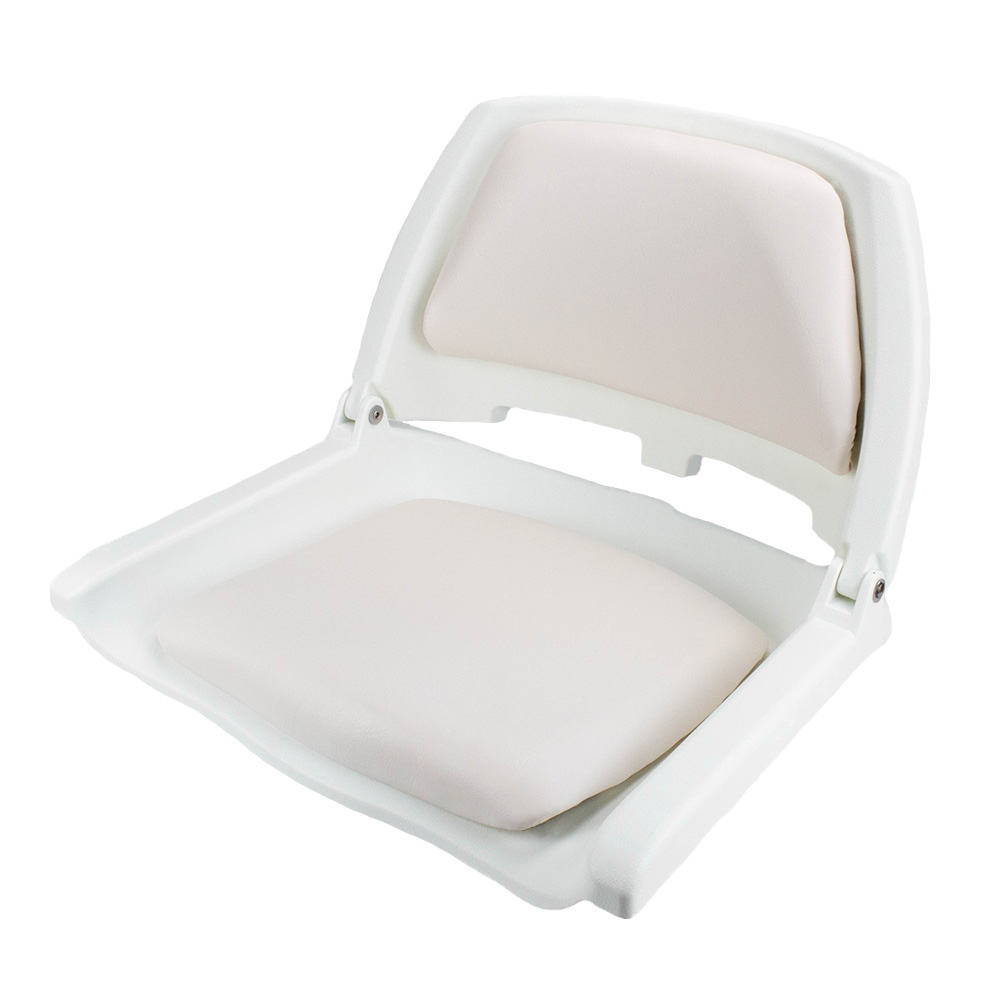 Кресло складное с мягкими накладками Skipper белый sk75109w