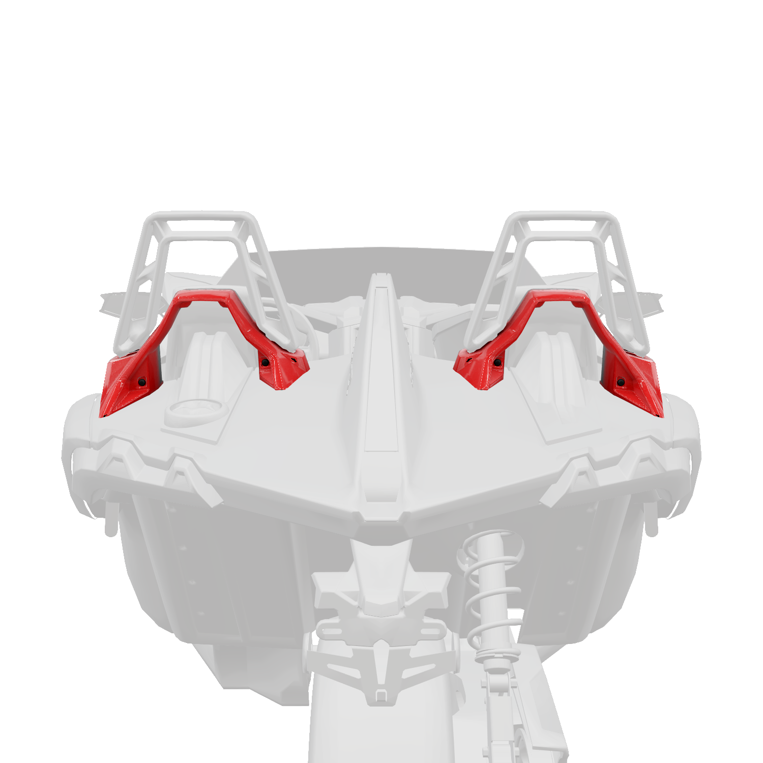 Painted Lower Hoop Accent Kit - Red Pearl Polaris Slinghot 2882419-676