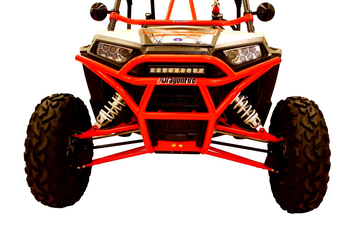 Передний бампер Dragonfire RacePace красный RZR1000XP 01-1101