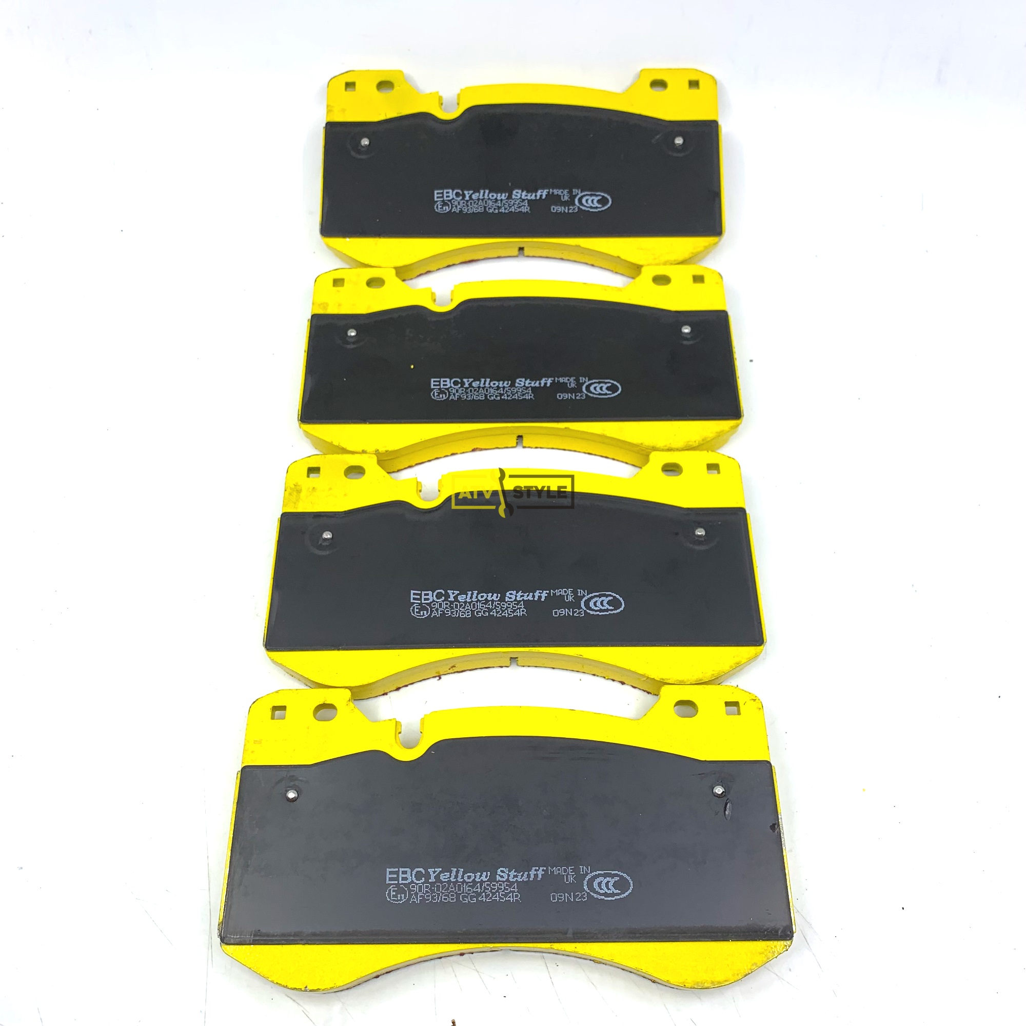 Тормозные колодки EBC Yellowstuff DP42454R