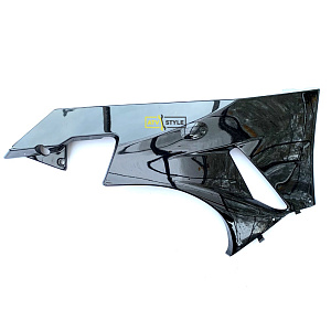 Обтекатель нижний левй черный Kawasaki  55028-0256-H8