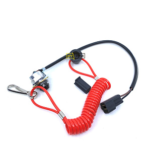 Кнопка аварийной остановки двигателя в сборе с чекой Polaris SM-01573 ( 4010849 )