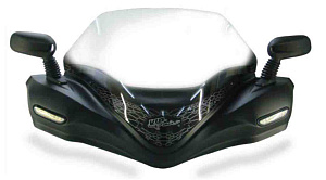 Стекло ветровое VIP AIR DL-09 Yamaha Grizzly 550 / 700 54-9503-05-MAT