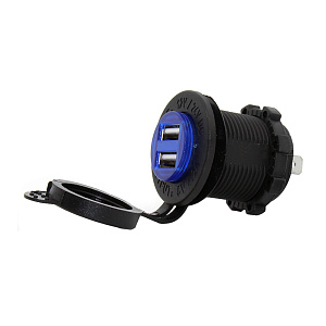 Разъем USB Skipper 5В 2х2.1А sk-ds2013-4.2a