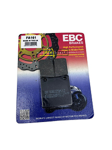 Тормозные колодки EBC Organic 52.5 x 52.5 x 8mm FA161