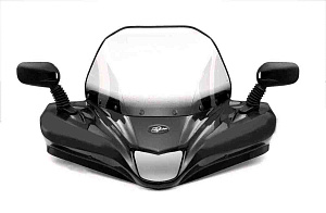 Стекло ветровое Vip Air Suzuki KQ 700/750 черное 51-9475