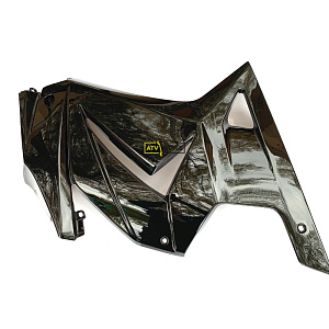Обтекатель боковой пластиковый правый черный Kawasaki 55028-0272-15Q  (  С ТРЕЩИНОЙ )