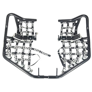 Пороги черные XRW Q1 для Yamaha Raptor 700 130050545PR