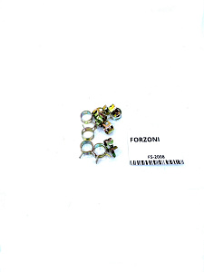 Комплект хомутов Forzoni FS-2008 13мм (10шт)