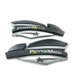 Защита рук серо-черная Powermadd 14210