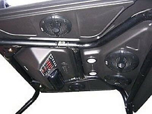Крыша с музыкальной системой и светом J-strong EK-206-RZR TOP&STEREO