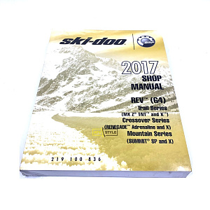 Мануал сервисный ( инструкция по ремонту) Ski Doo REV G4 219100836