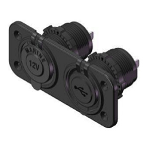 Панель прикуривателя Skipper Пластик sk-pn181sl1usb