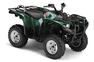 Графика AMR Racing T-bomber (зеленая) для Yamaha Grizzly 700