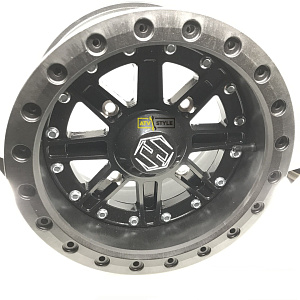 Диск карбоновый Hiper Sidewinder 14" 4х156 с одинарным бедлоком 1480-PBK03-53-SBL-BK