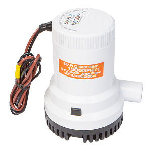 Помпа водооткачивающая SeaFlo трюмная, 12V 1500 галлон/час, патрубок 29 мм sfbp1-g1500-01