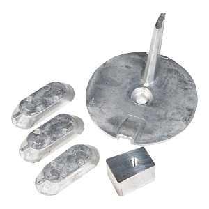 Комплект анодов Tecnoseal для Yamaha F40-60 алюминий kityamaha4t40-60al