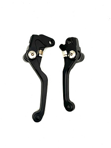 Комплект коротких ручек тормоза и сцепления Forzoni FS-4024 TTR230 05-21 / YZ80 YZ85 0-14