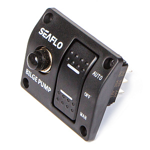 Панель с трехпозиционным переключателем SeaFlo, 12V/24V sfsp-015-02