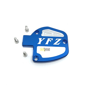 Крышка ручки газа с логотипом синяя Yamaha YFZ450 TC1-YBL