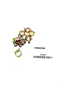 Комплект хомутов Forzoni FS-2011 16мм (10шт)
