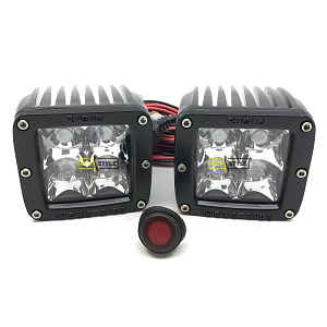 Светодиодные фары Rigid Industries Dually HD дальний белый свет 22221