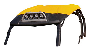 Задняя часть пластиковой крыши желтая Can Am Commander 715001479