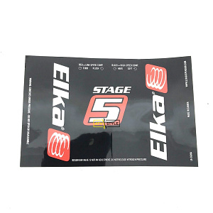 Наклейка на бачок амортизатора Elka stage5 LK-C605