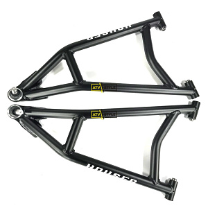 Передние нижние изогнутые рычаги черные Houser Racing 075901-R2-56