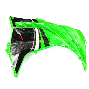 Обтекатель правый черно-зеленый Kawasaki  EX300SE